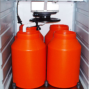 4x12 litre HDPE Integral Bottler